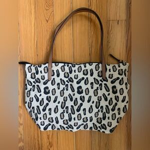 Loume Animal Print Tote